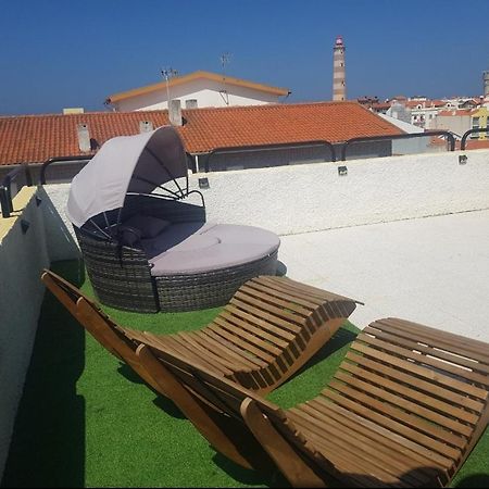 Vasco Da Gama Apartamento T2 Com Terraco Praia Da Barra 가파나다나자레 외부 사진