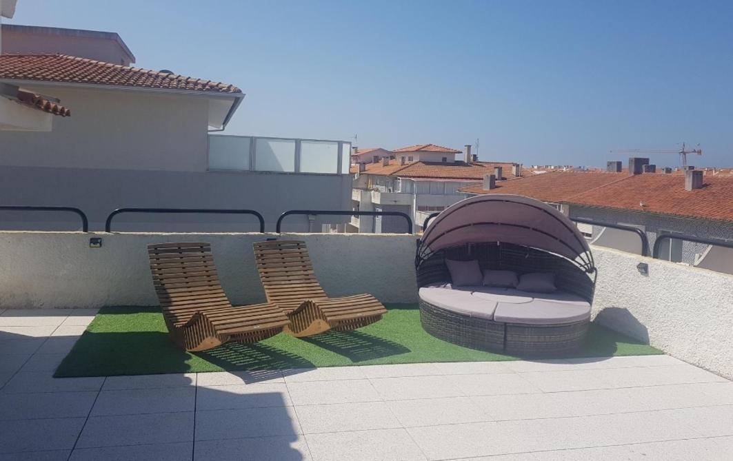 Vasco Da Gama Apartamento T2 Com Terraco Praia Da Barra 가파나다나자레 외부 사진